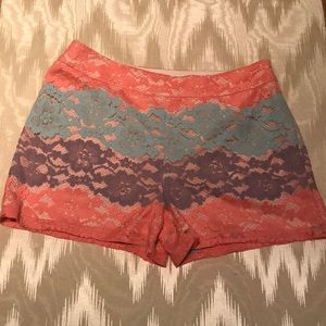 Pastel Lacy Shorts (NWT)
